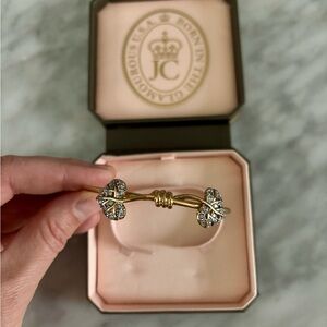 Juicy Couture Heart Vine Gold and Diamond Bangle 🎀